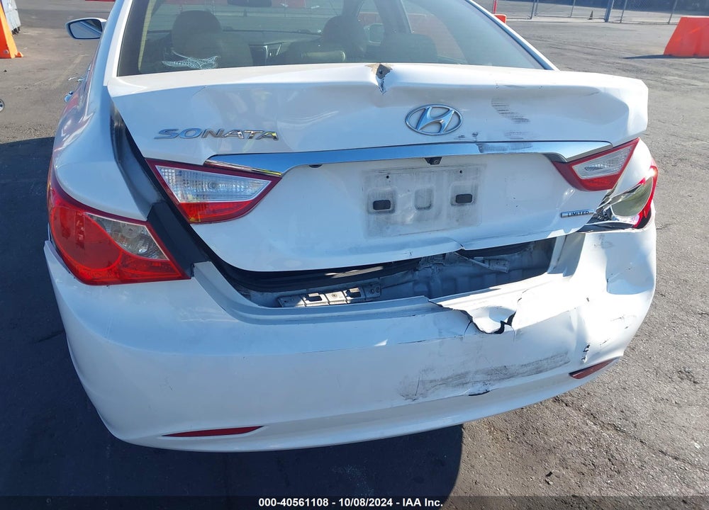 2013 HYUNDAI SONATA LIMITED VIN: 5NPEC4ACXDH541837
