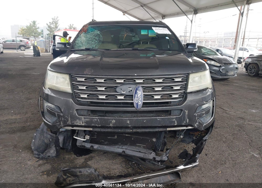 2016 FORD EXPLORER XLT VIN: 1FM5K7D86GGA44235