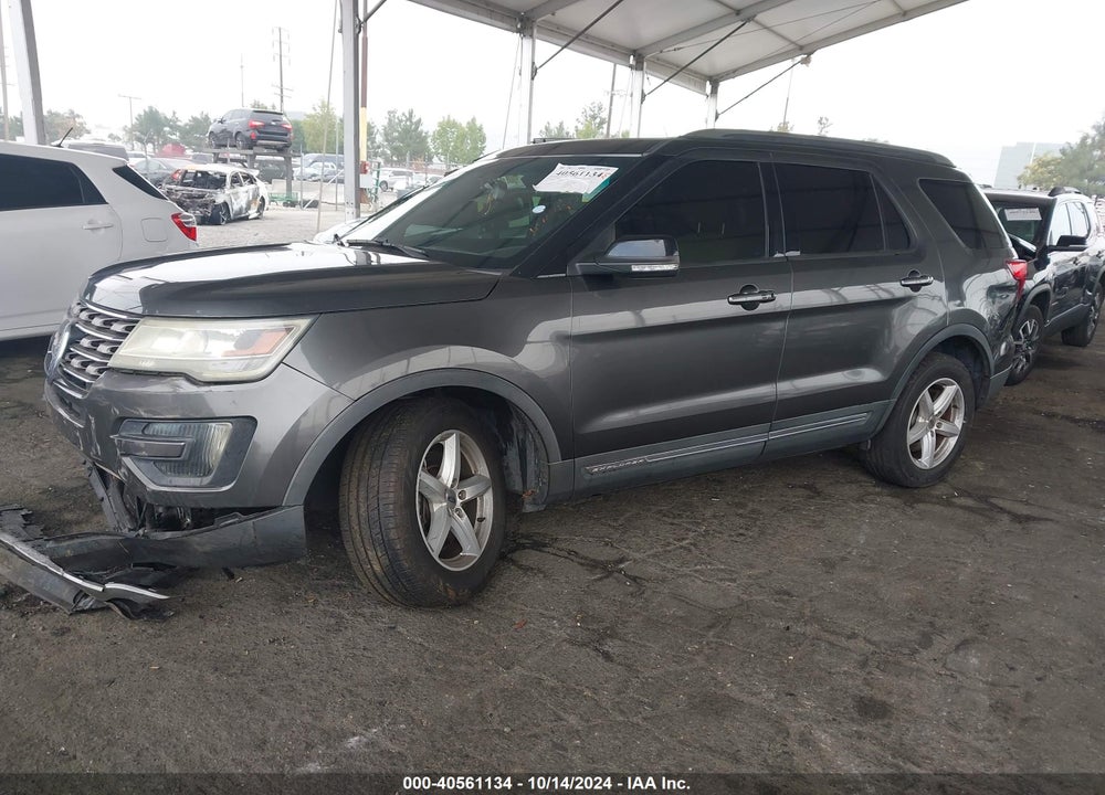2016 FORD EXPLORER XLT VIN: 1FM5K7D86GGA44235