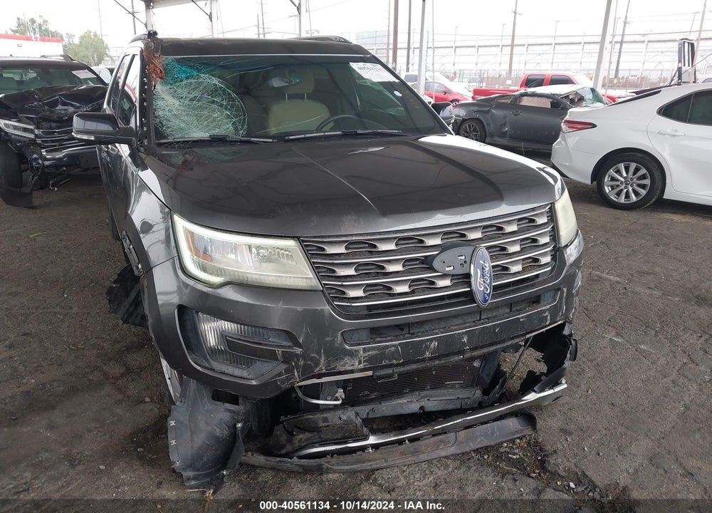 2016 FORD EXPLORER XLT VIN: 1FM5K7D86GGA44235