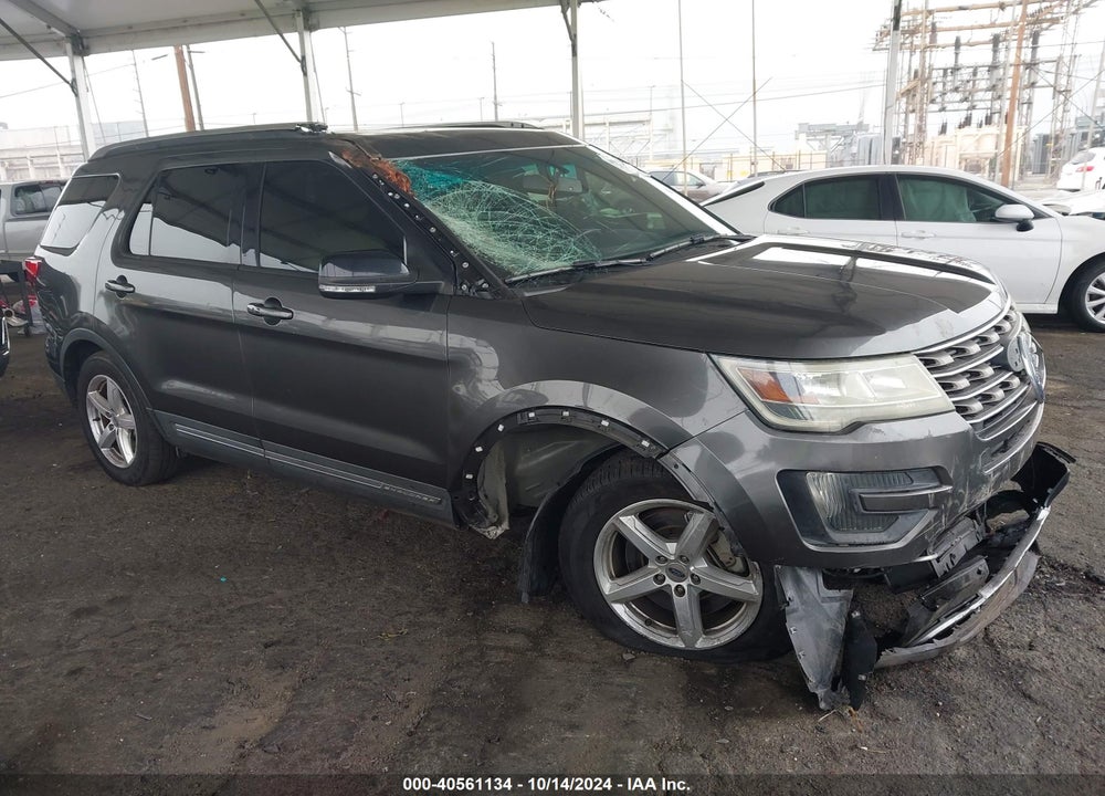 2016 FORD EXPLORER XLT VIN: 1FM5K7D86GGA44235