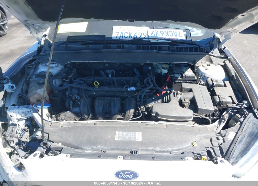 2013 FORD FUSION SE VIN: 3FA6P0H76DR291736