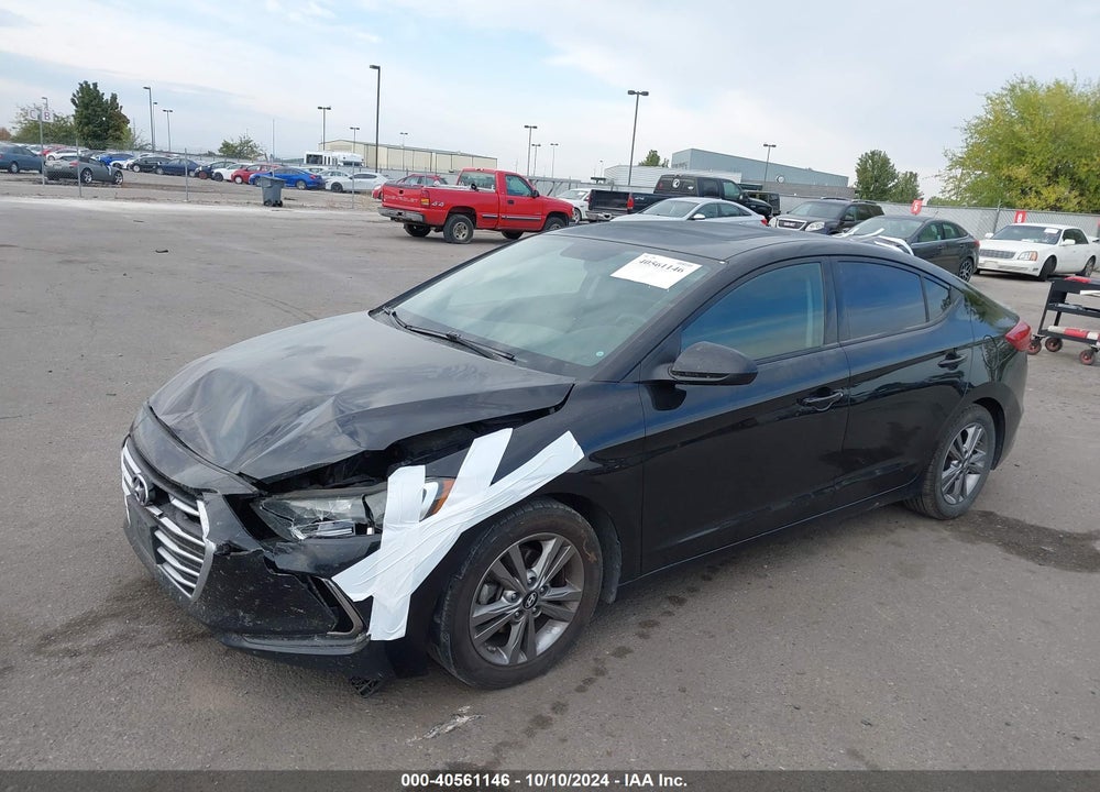 2017 HYUNDAI ELANTRA VIN: 5NPD84LFXHH159219