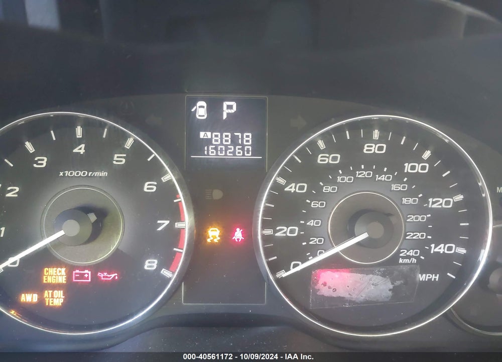 2012 SUBARU LEGACY 2.5I PREMIUM VIN: 4S3BMBC69C3002390