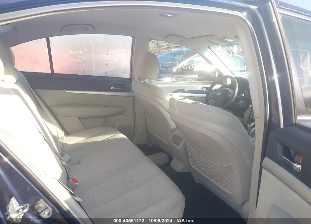 2012 SUBARU LEGACY 2.5I PREMIUM VIN: 4S3BMBC69C3002390