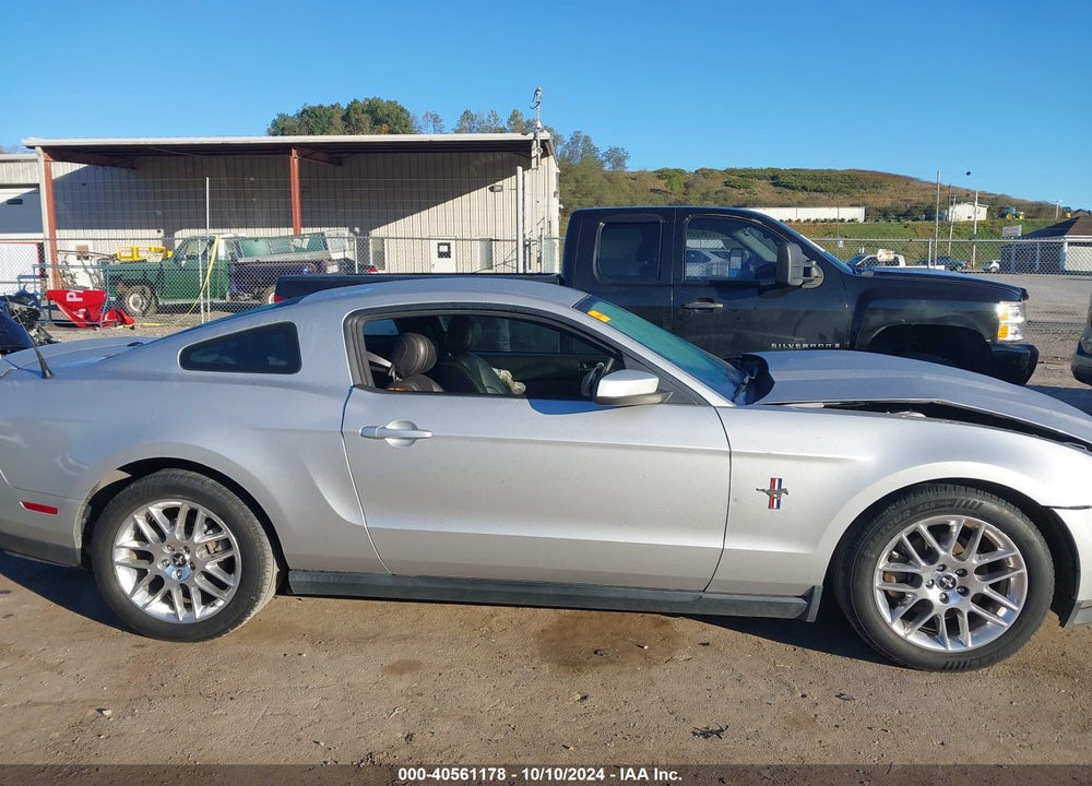 2012 FORD MUSTANG V6 PREMIUM VIN: 1ZVBP8AM4C5269398