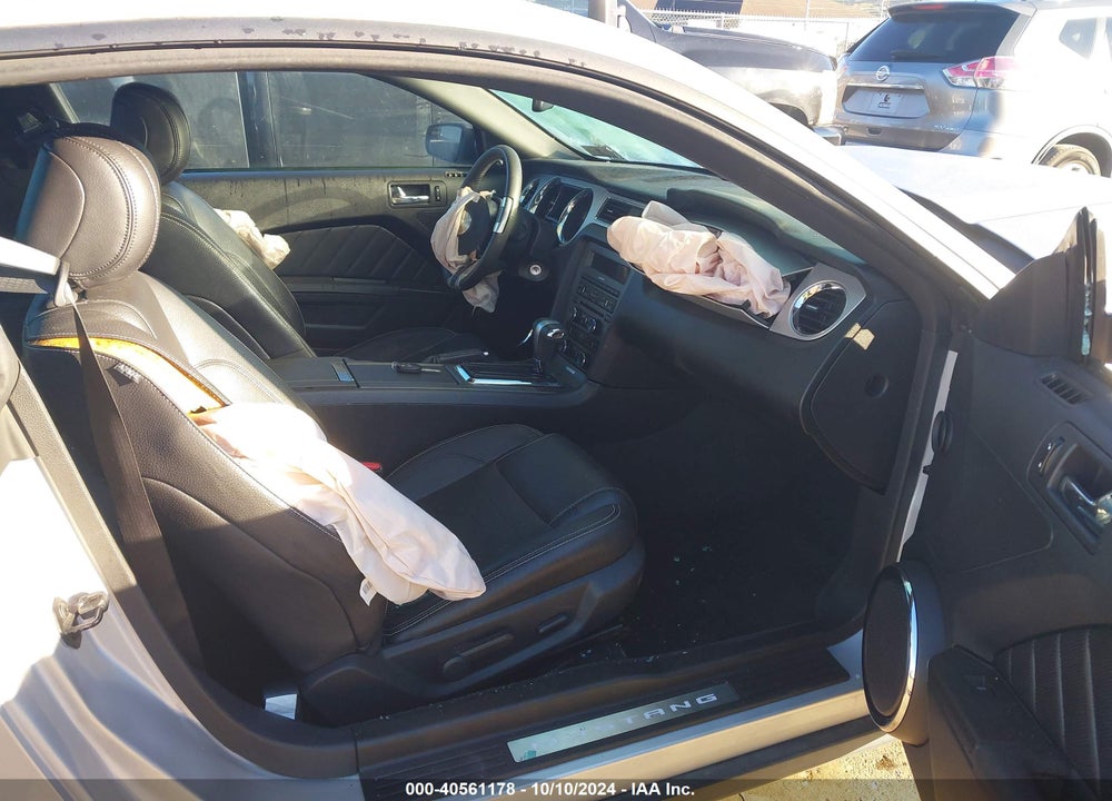 2012 FORD MUSTANG V6 PREMIUM VIN: 1ZVBP8AM4C5269398