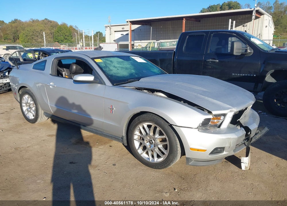 2012 FORD MUSTANG V6 PREMIUM VIN: 1ZVBP8AM4C5269398