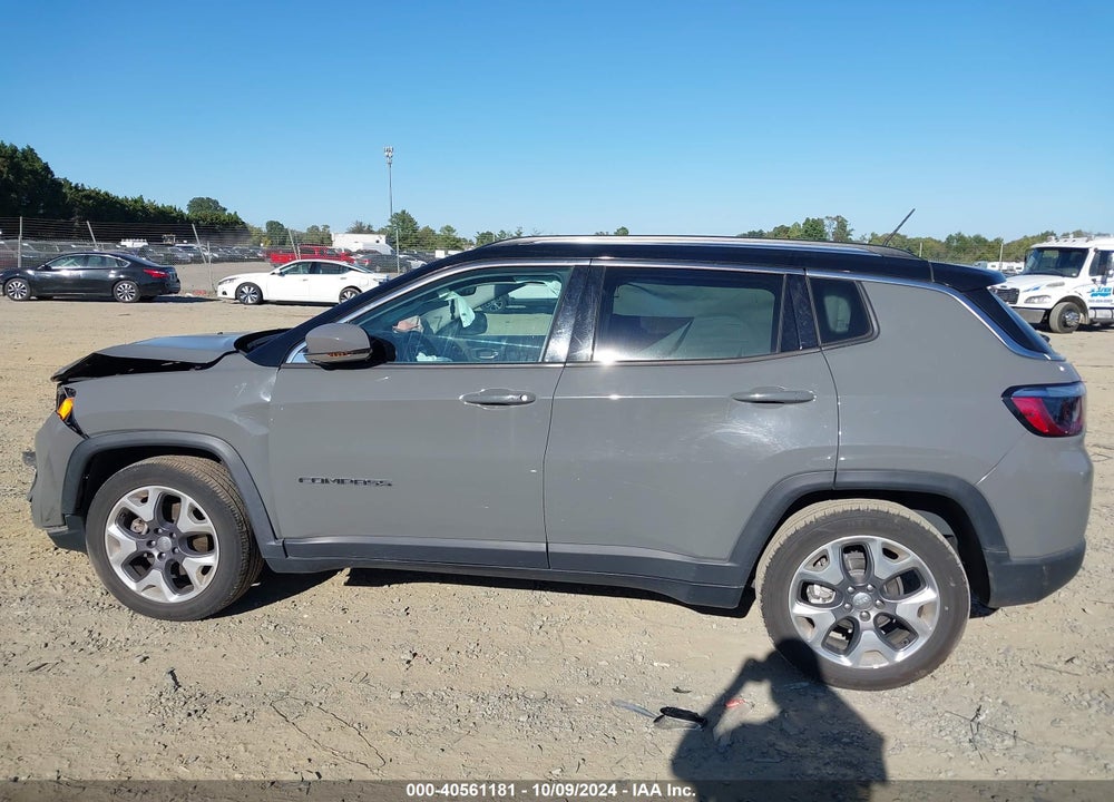2021 JEEP COMPASS LIMITED FWD VIN: 3C4NJCCBXMT605136