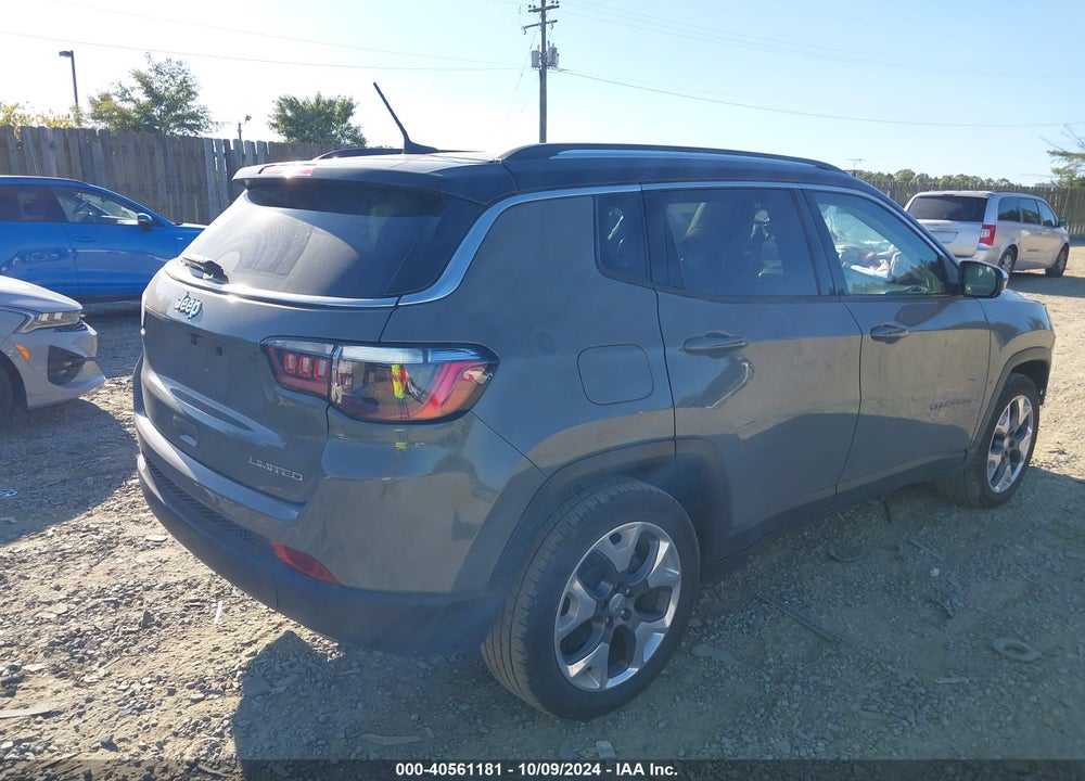 2021 JEEP COMPASS LIMITED FWD VIN: 3C4NJCCBXMT605136