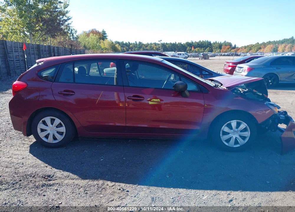 2016 SUBARU IMPREZA VIN: JF1GPAA60G8280149