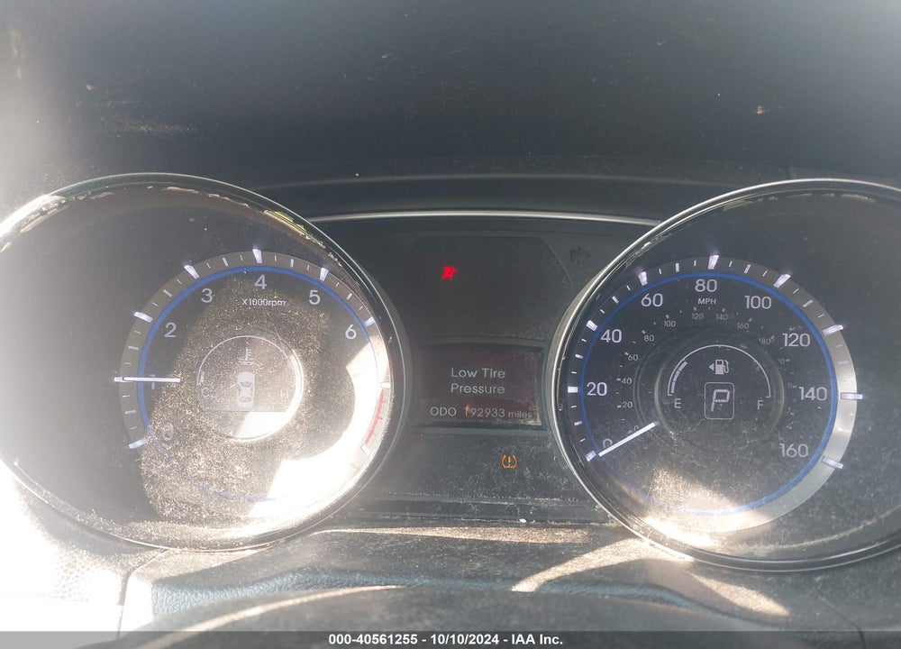 2013 HYUNDAI SONATA GLS VIN: 5NPEB4AC9DH723869