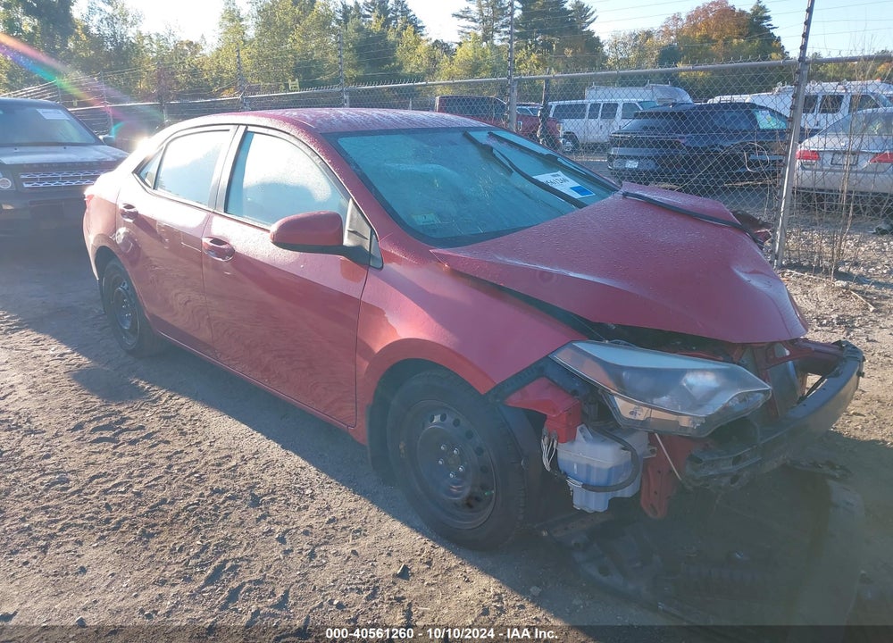 2015 TOYOTA COROLLA LE VIN: 2T1BURHE7FC313479
