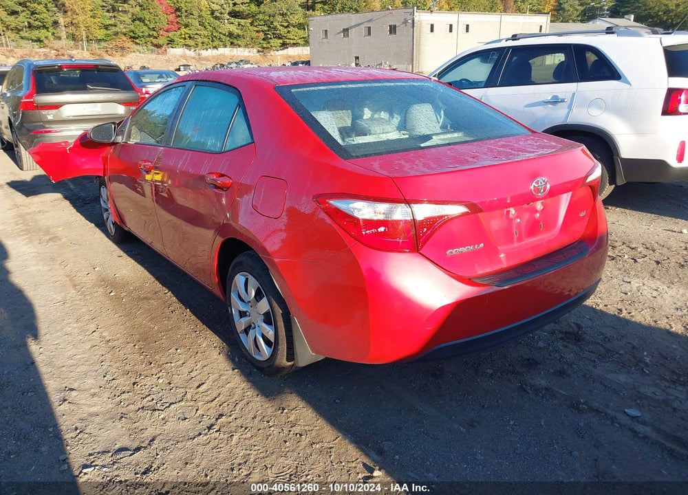 2015 TOYOTA COROLLA LE VIN: 2T1BURHE7FC313479