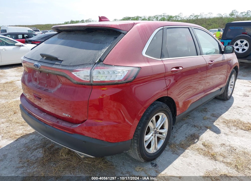 2016 FORD EDGE SEL VIN: 2FMPK3J85GBB76674