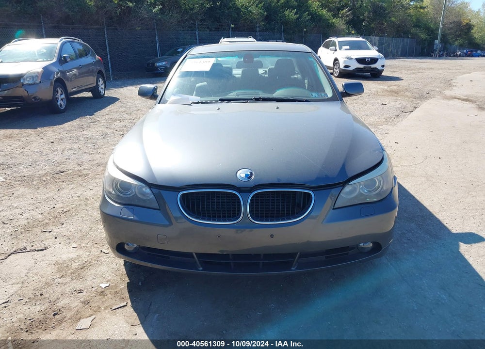 2005 BMW 530I VIN: WBANA73545B819122