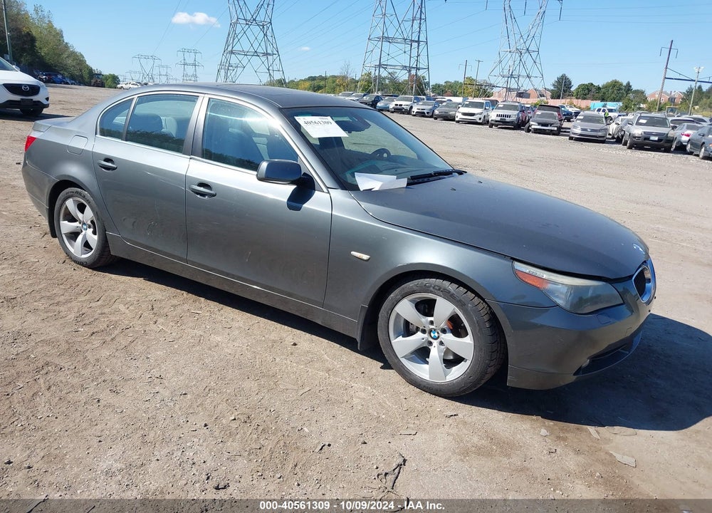 2005 BMW 530I VIN: WBANA73545B819122