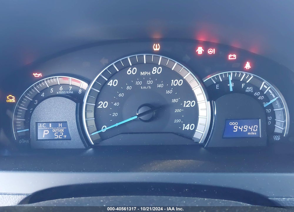 2014 TOYOTA CAMRY SE VIN: 4T1BF1FK2EU837222