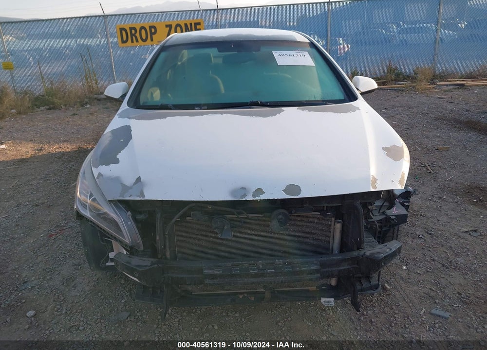 2016 HYUNDAI SONATA SE VIN: 5NPE24AF7GH384804