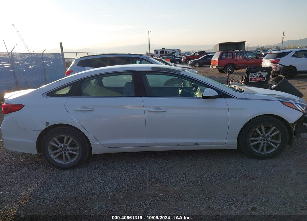 2016 HYUNDAI SONATA SE VIN: 5NPE24AF7GH384804