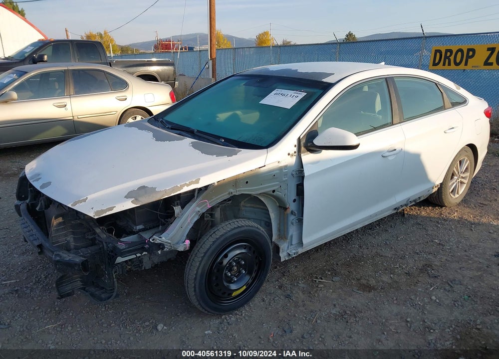 2016 HYUNDAI SONATA SE VIN: 5NPE24AF7GH384804