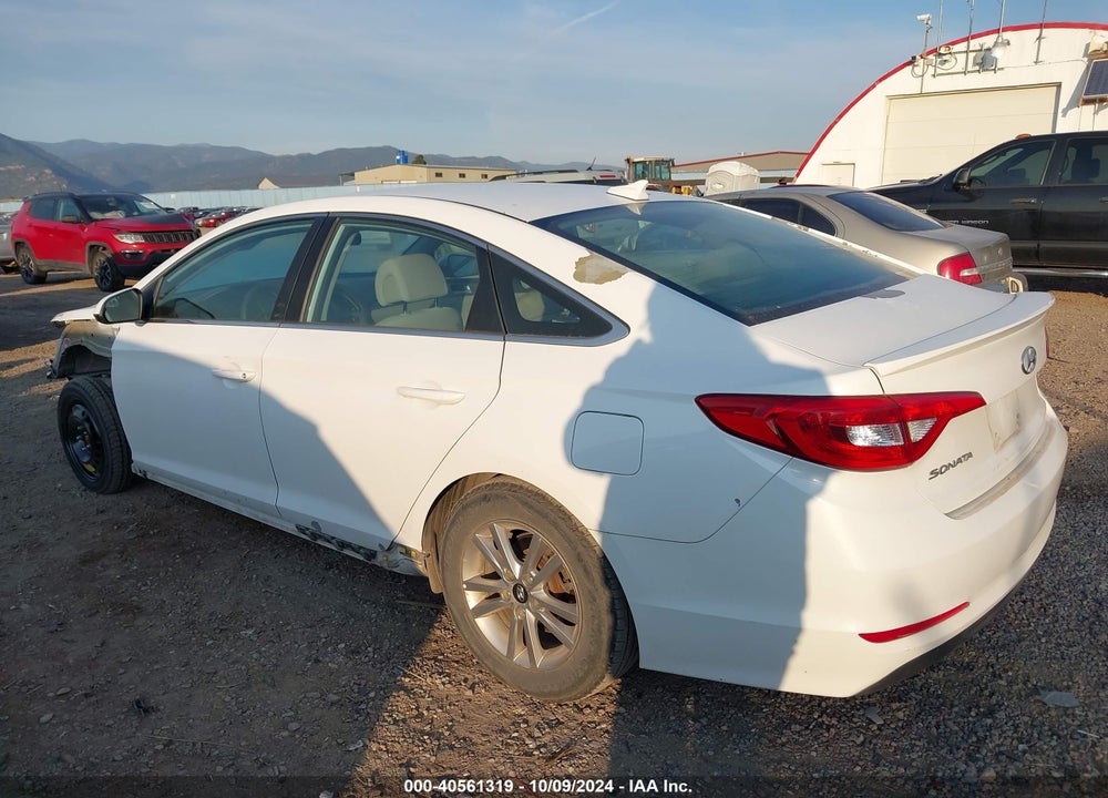 2016 HYUNDAI SONATA SE VIN: 5NPE24AF7GH384804