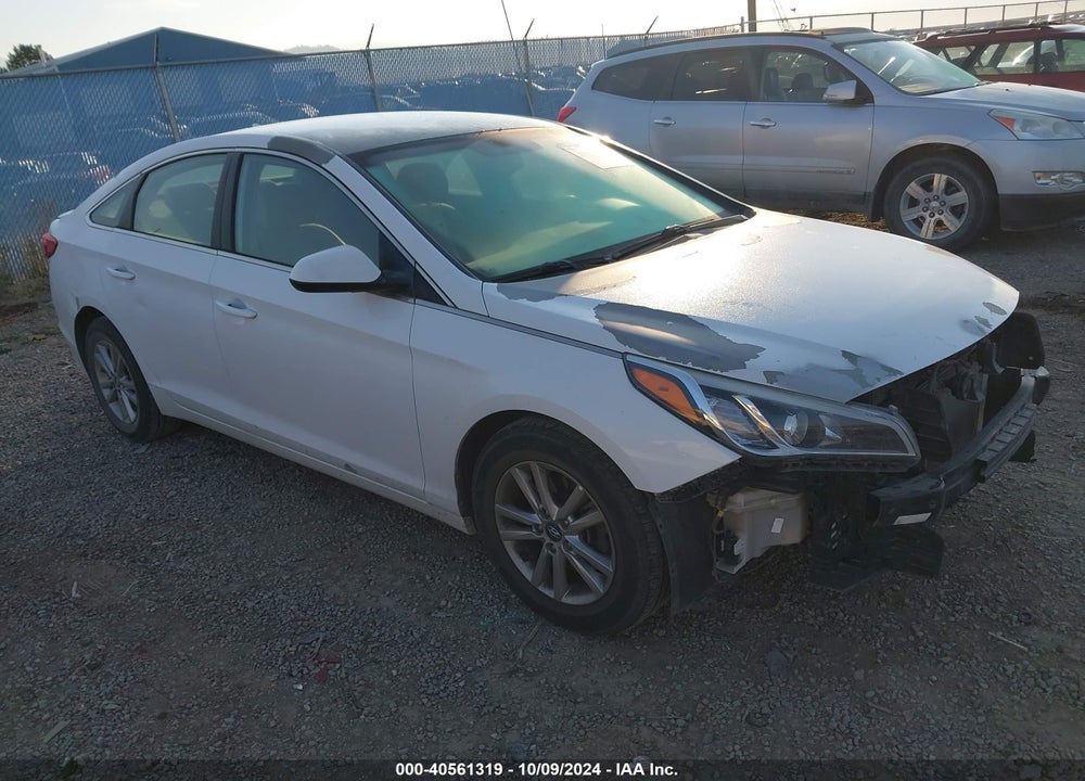 2016 HYUNDAI SONATA SE VIN: 5NPE24AF7GH384804