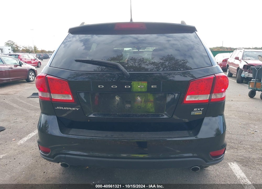 2015 DODGE JOURNEY SXT VIN: 3C4PDCBG9FT628021