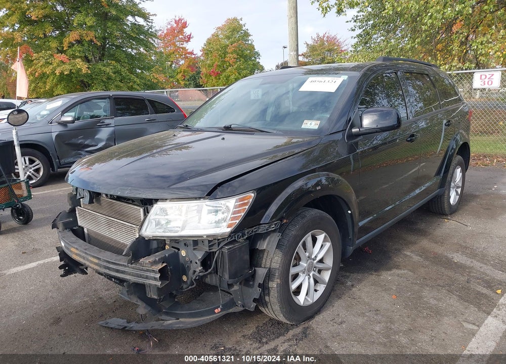 2015 DODGE JOURNEY SXT VIN: 3C4PDCBG9FT628021