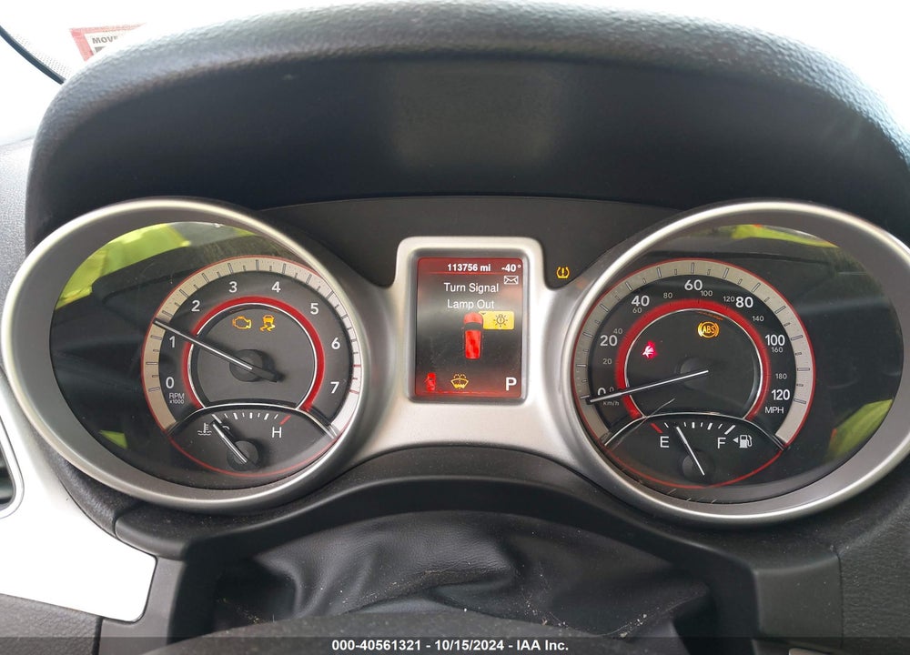 2015 DODGE JOURNEY SXT VIN: 3C4PDCBG9FT628021