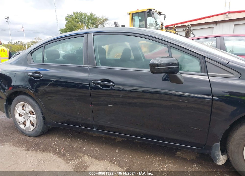 2015 HONDA CIVIC LX VIN: 19XFB2F58FE017292