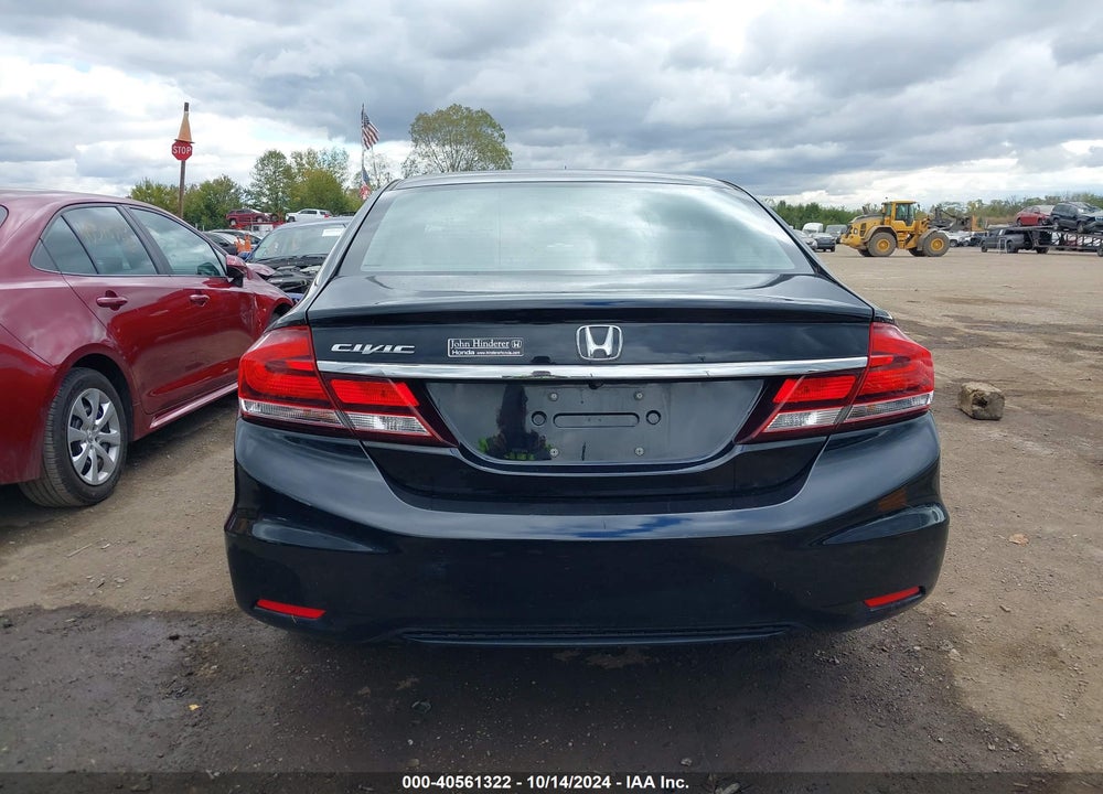 2015 HONDA CIVIC LX VIN: 19XFB2F58FE017292