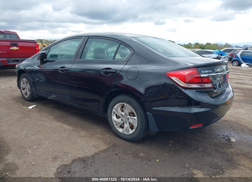 2015 HONDA CIVIC LX VIN: 19XFB2F58FE017292