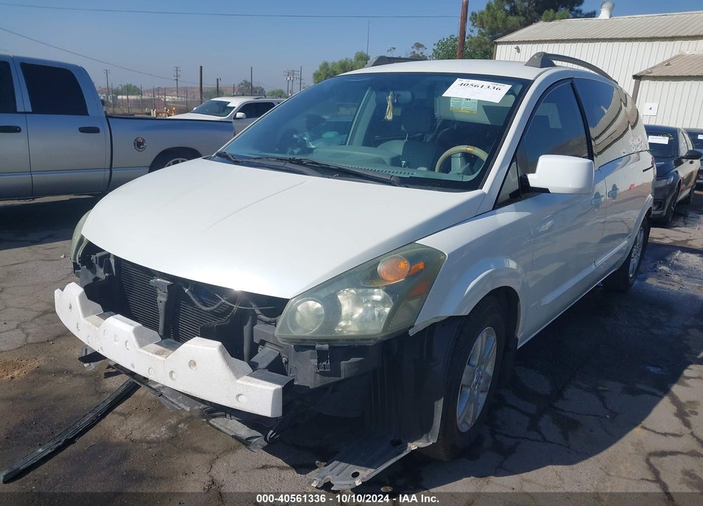 2005 NISSAN QUEST 3.5 SL VIN: 5N1BV28UX5N108483