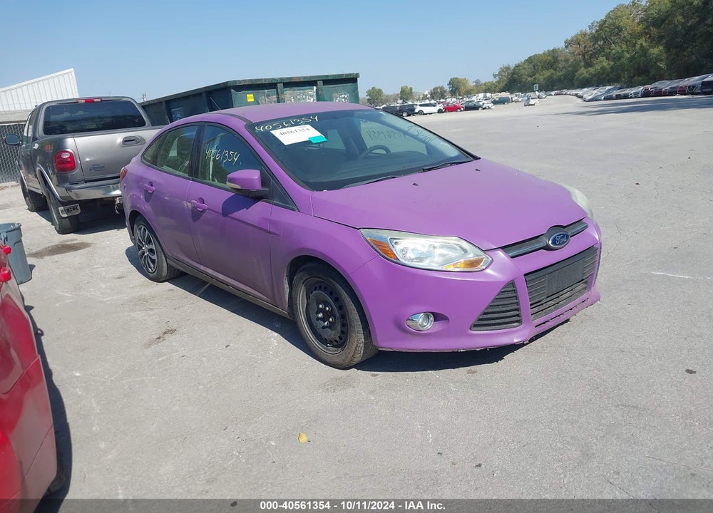 2012 FORD FOCUS SE VIN: 1FAHP3F24CL382079