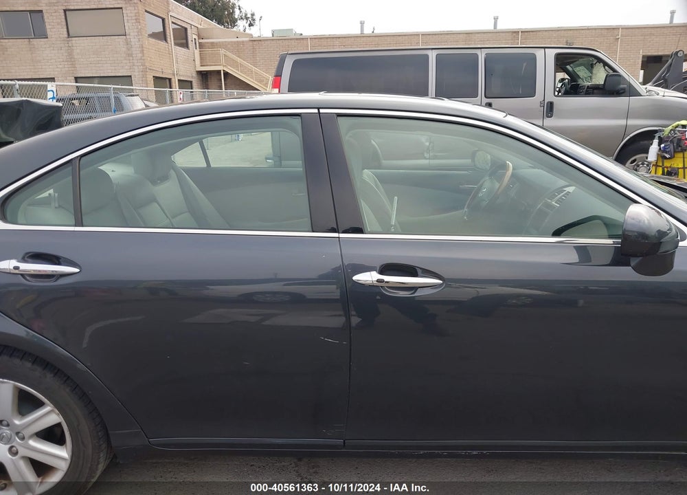 2008 LEXUS ES VIN: JTHBJ46G182183666