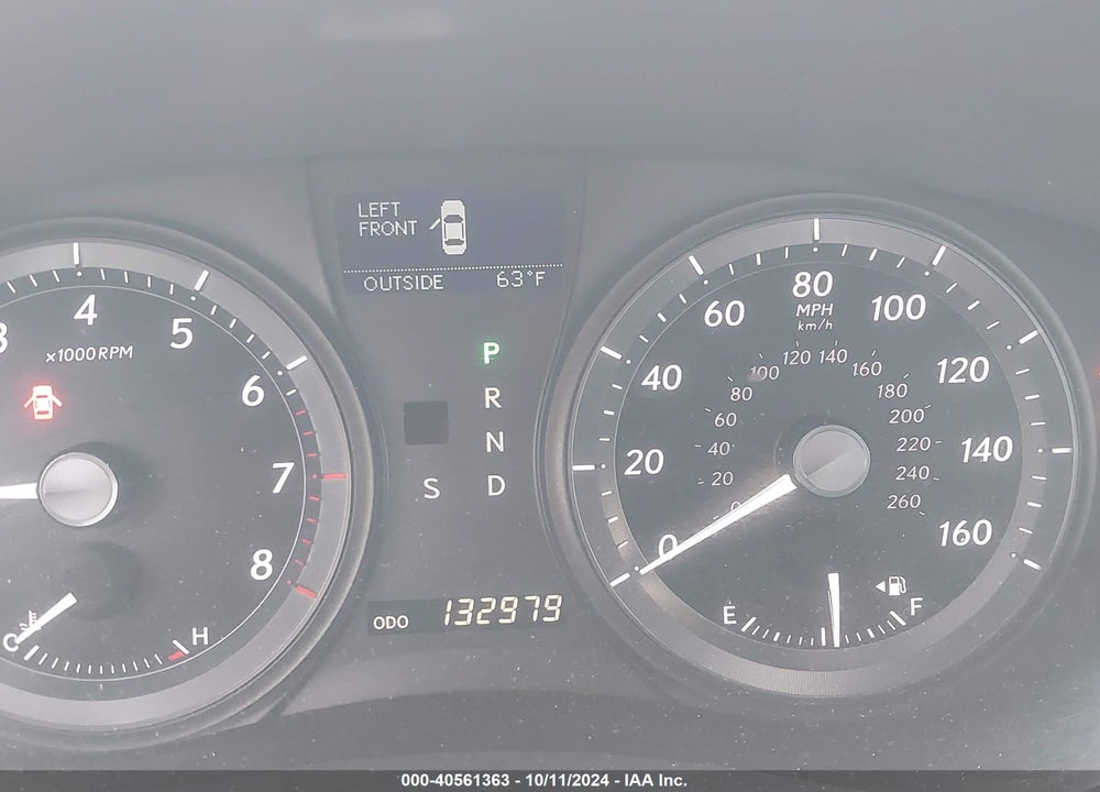 2008 LEXUS ES VIN: JTHBJ46G182183666