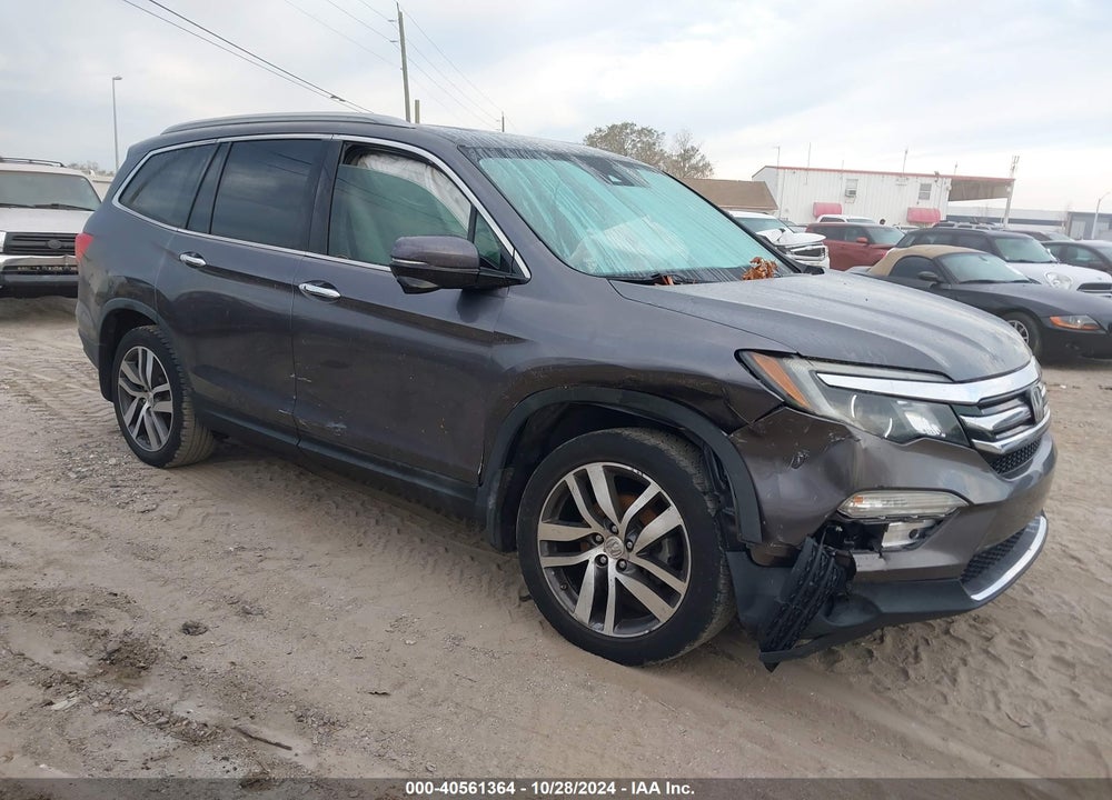 2017 HONDA PILOT TOURING VIN: 5FNYF5H94HB016331