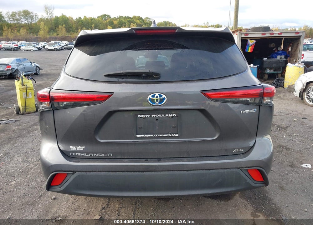 2021 TOYOTA HIGHLANDER HYBRID XLE VIN: 5TDHBRCH7MS042946