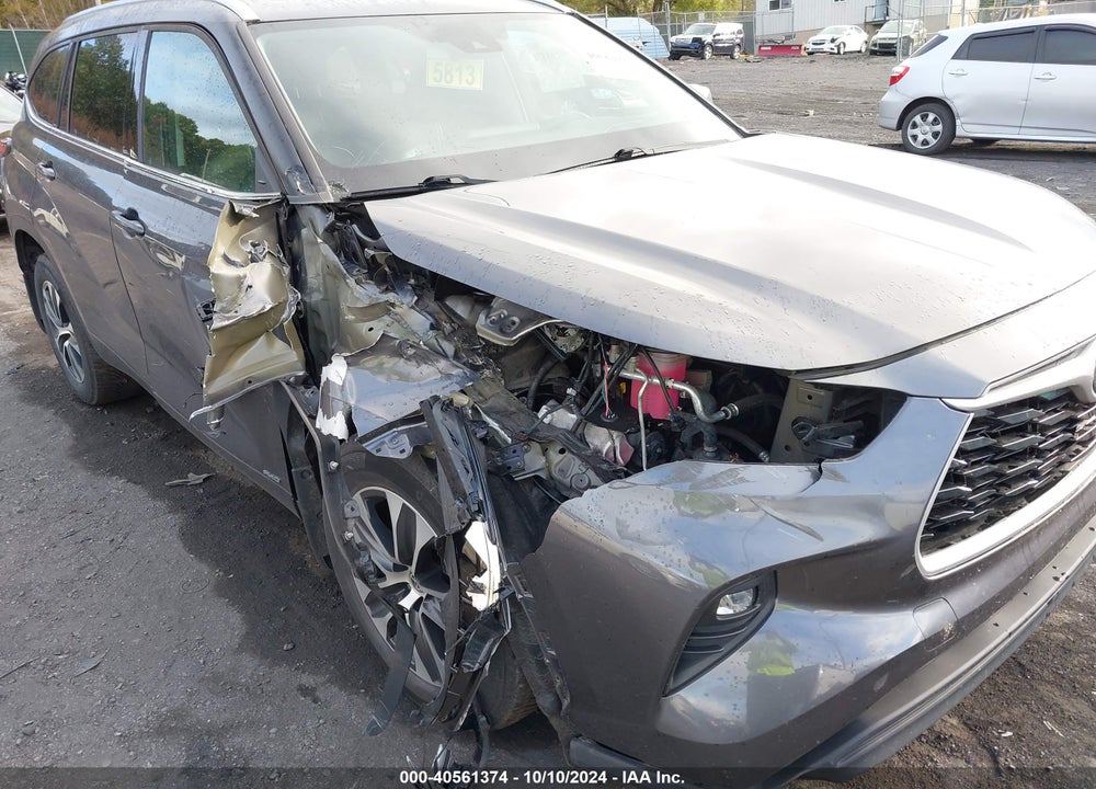 2021 TOYOTA HIGHLANDER HYBRID XLE VIN: 5TDHBRCH7MS042946