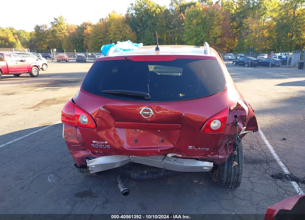2008 NISSAN ROGUE SL VIN: JN8AS58V48W102054