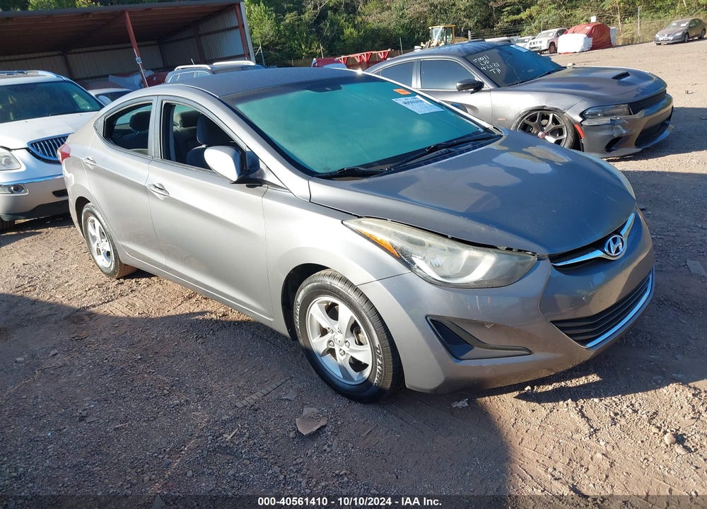 2014 HYUNDAI ELANTRA SE VIN: 5NPDH4AEXEH508918
