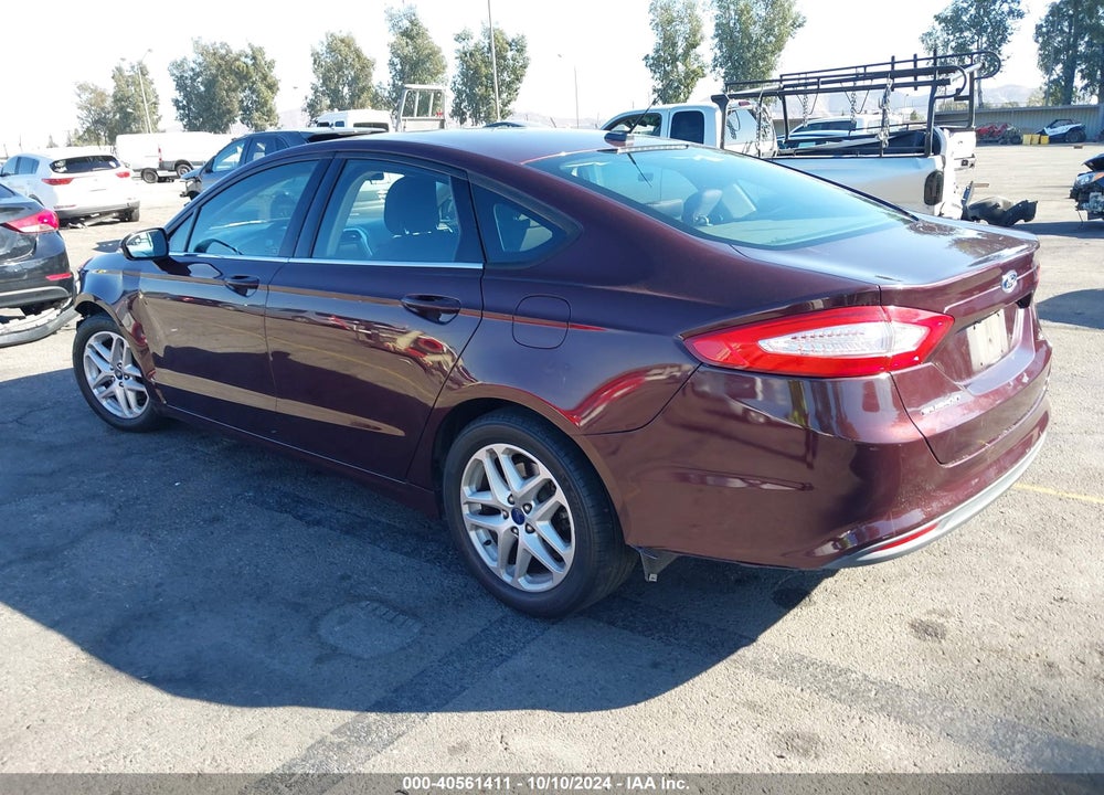 2013 FORD FUSION SE VIN: 3FA6P0HRXDR379531