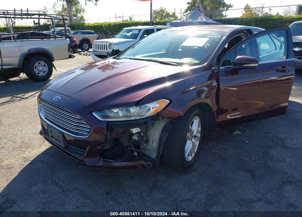 2013 FORD FUSION SE VIN: 3FA6P0HRXDR379531