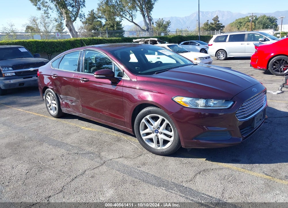 2013 FORD FUSION SE VIN: 3FA6P0HRXDR379531