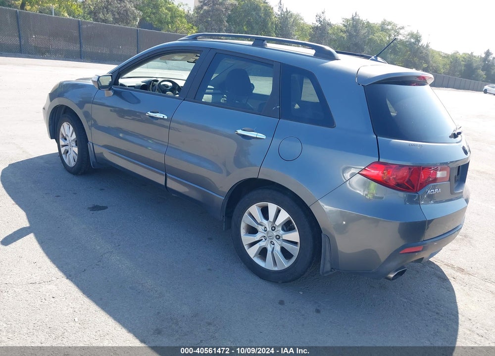 2011 ACURA RDX VIN: 5J8TB2H25BA006593
