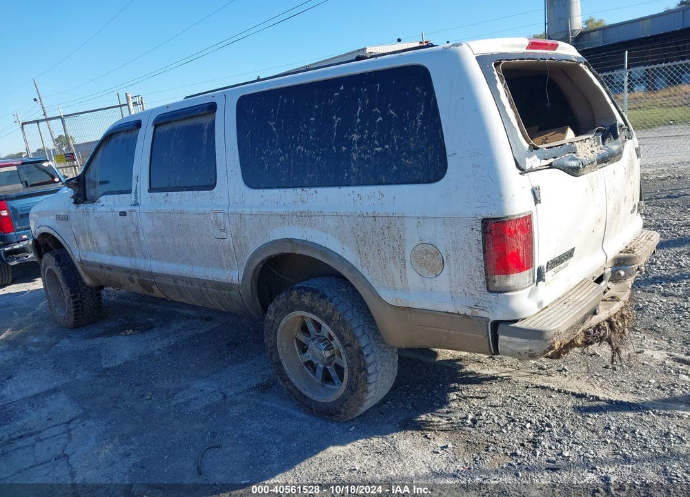 2000 FORD EXCURSION LIMITED VIN: 1FMSU43F6YEE51481