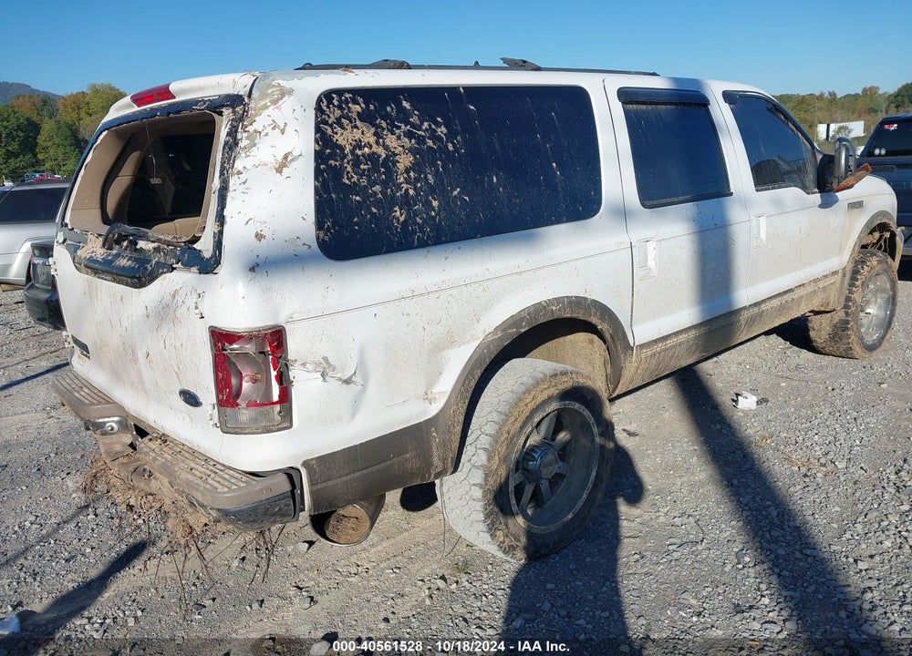 2000 FORD EXCURSION LIMITED VIN: 1FMSU43F6YEE51481