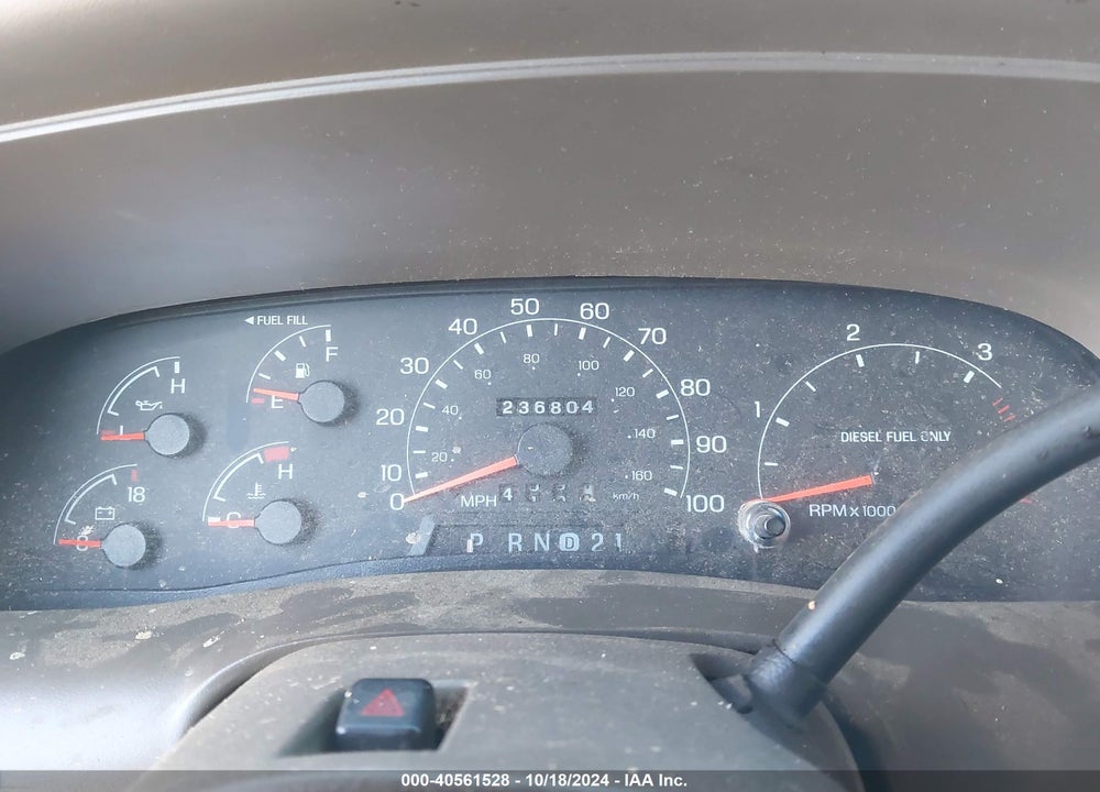 2000 FORD EXCURSION LIMITED VIN: 1FMSU43F6YEE51481