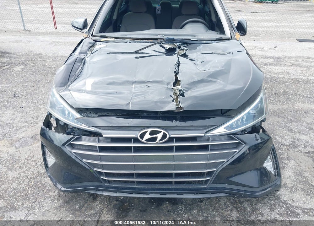 2019 HYUNDAI ELANTRA SEL VIN: 5NPD84LF1KH408806